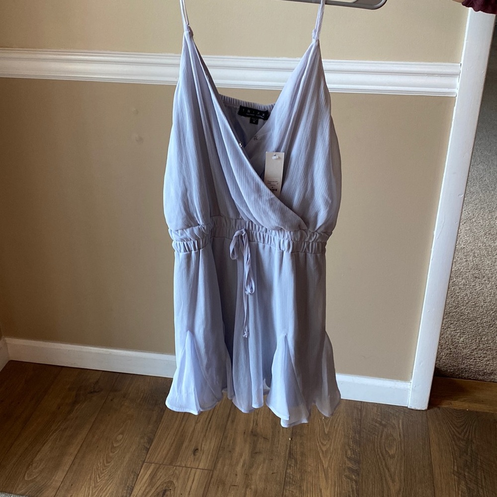 Powder Blue Romper - Picture 2 of 6